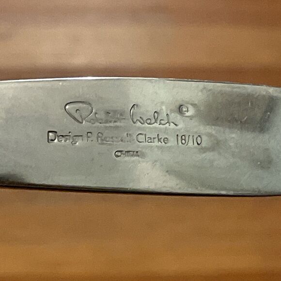 Robert Welch Scoop Mirror Stainless 18/10 Dinner Fork P Russell Clarke - Picture 2 of 9